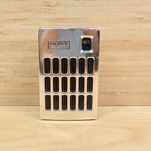 Vintage Sony 2R-32 Six Transistor Portable AM Radio, Working, Made in Japan